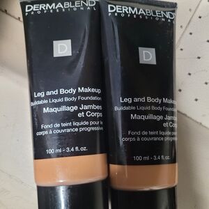 Dermablend Leg and Body Makeup - Buildable Liquid Foundation (Warm Beige)